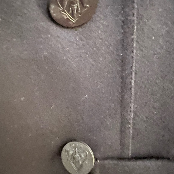Gucci Wool/Mink Peacoat, Removable Collar, EUC w/original garment bag. Ford Era - Picture 4 of 9